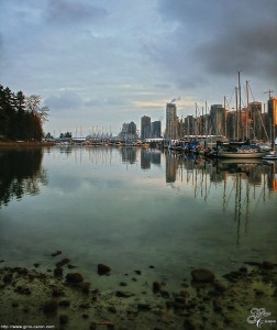 Bateaux dans la ville