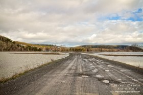 Une route sur l&rsquo;eau