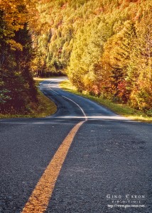 Route d&rsquo;automne