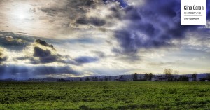 Le soleil perce les nuages