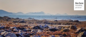 Sur la plage à Rimouski