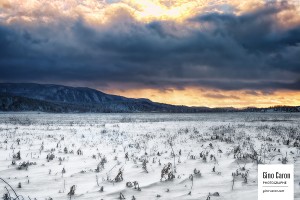 La neige est arrivé