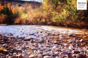 Rivière Neigette à l&rsquo;automne