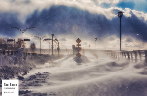 Micro-tempête de neige