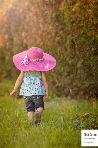 La petite princesse au grand chapeau