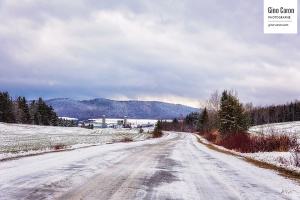 Ruralité et première neige