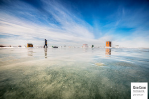 Sur la glace à Rimouski