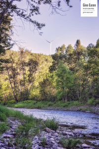 À l&rsquo;ombre de l&rsquo;éolienne