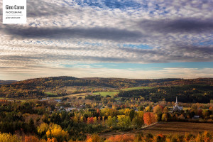 Les couleurs d&rsquo;automne autour du village
