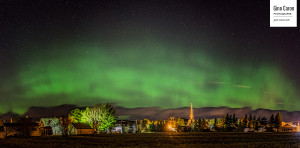 Aurore boréale du 6 novembre 2015
