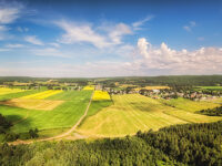 Panorama aérien rural II