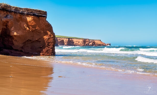 Falaises rouges